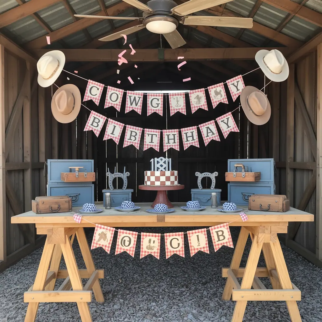 cowgirl birthday party ideas