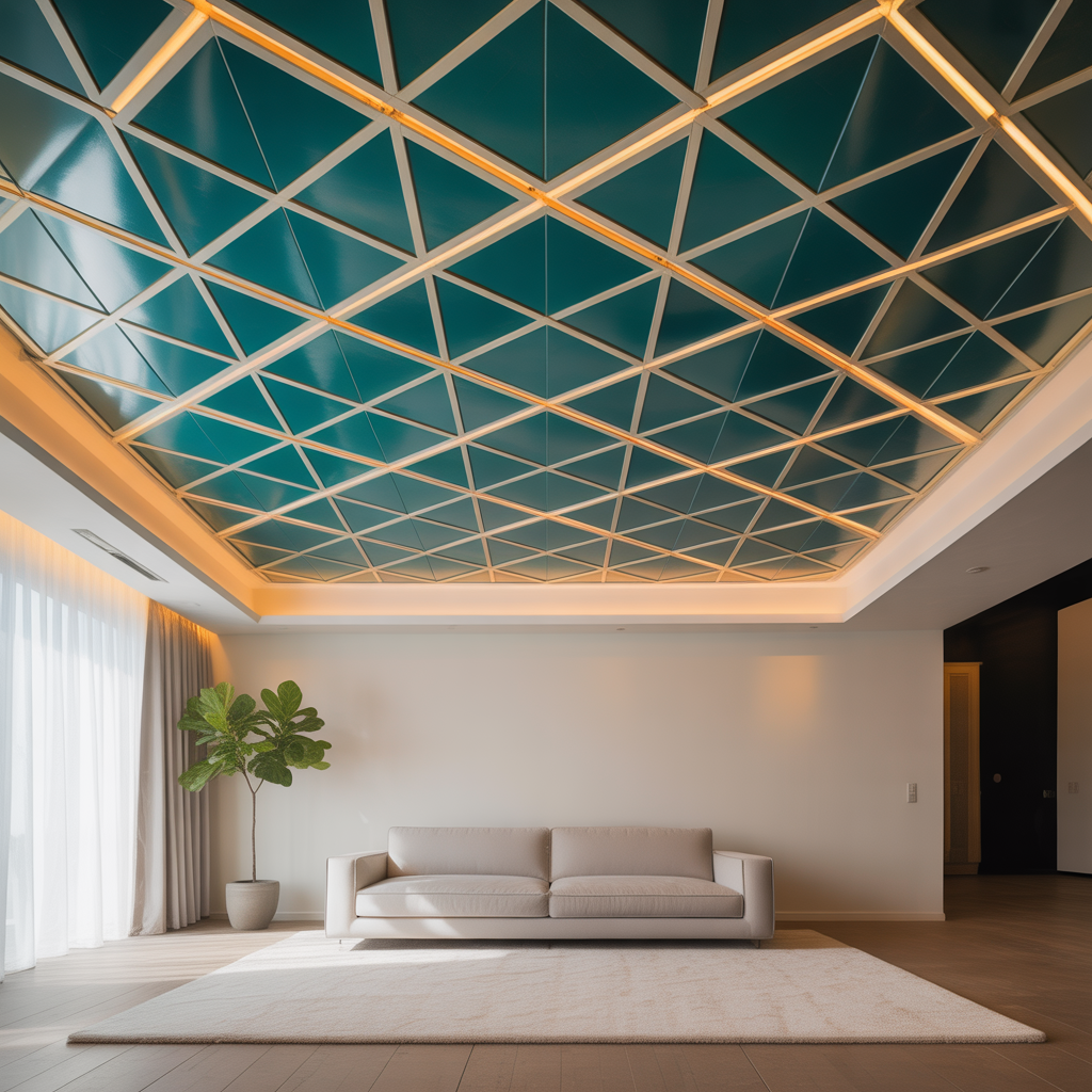 creative drop ceiling ideas