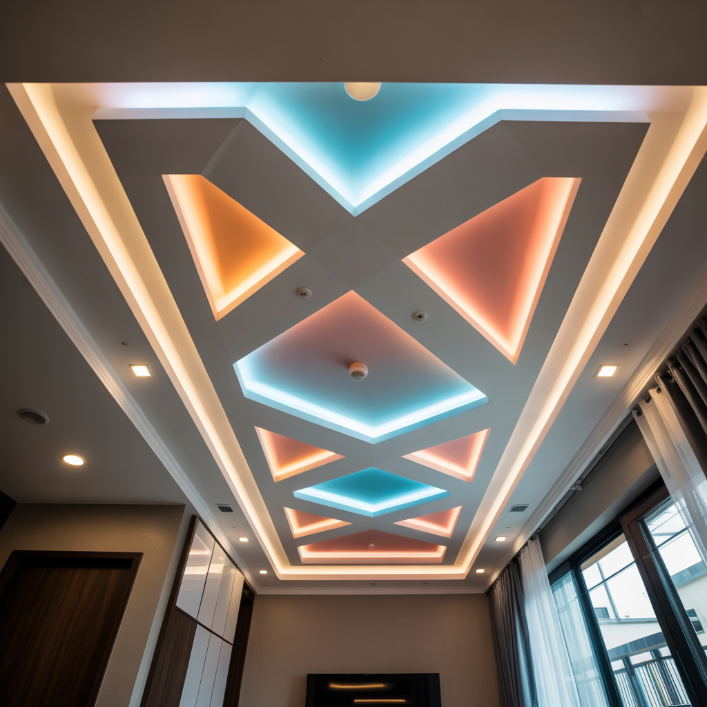 creative drop ceiling ideas