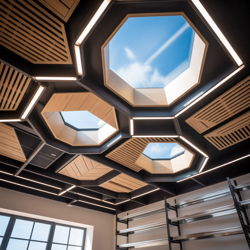 creative drop ceiling ideas