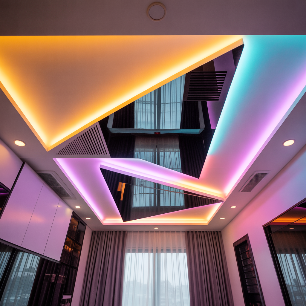 creative drop ceiling ideas