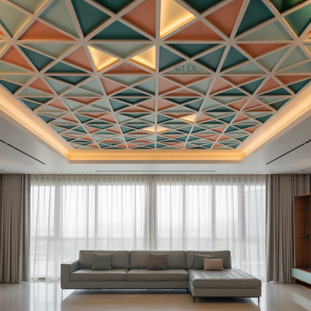 creative drop ceiling ideas