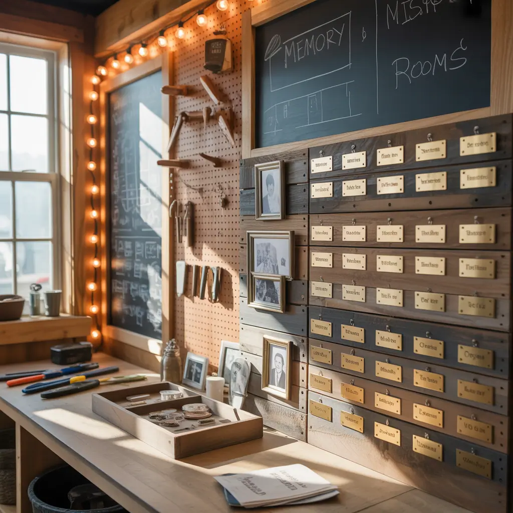 creative memorial wall