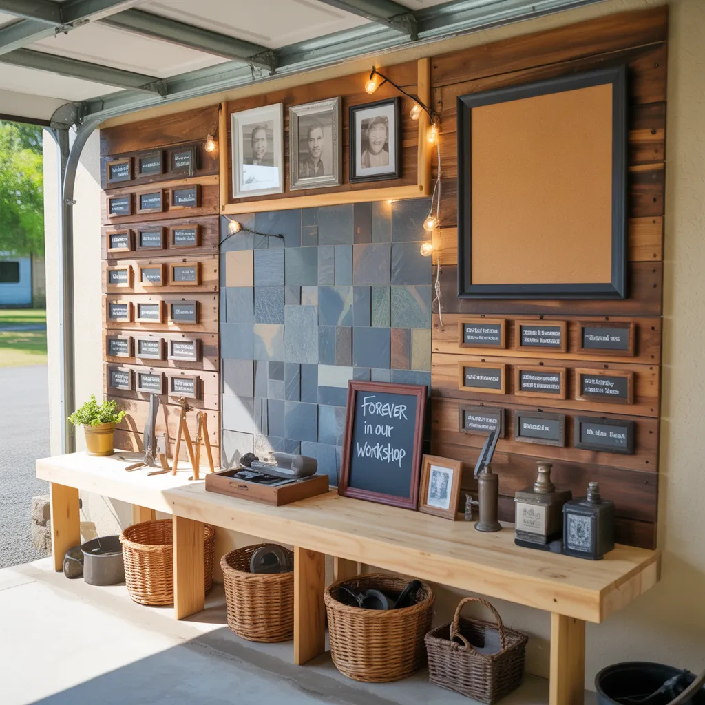 creative memorial wall