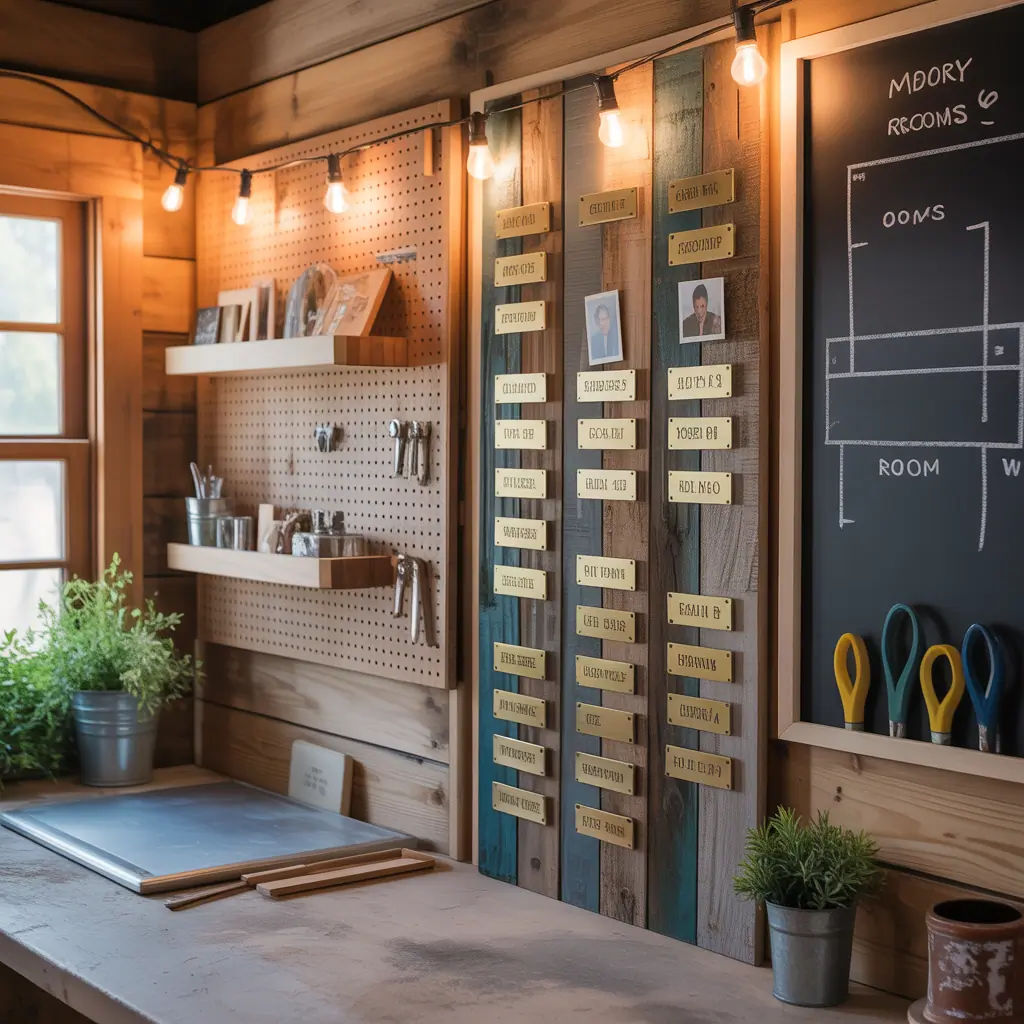 creative memorial wall