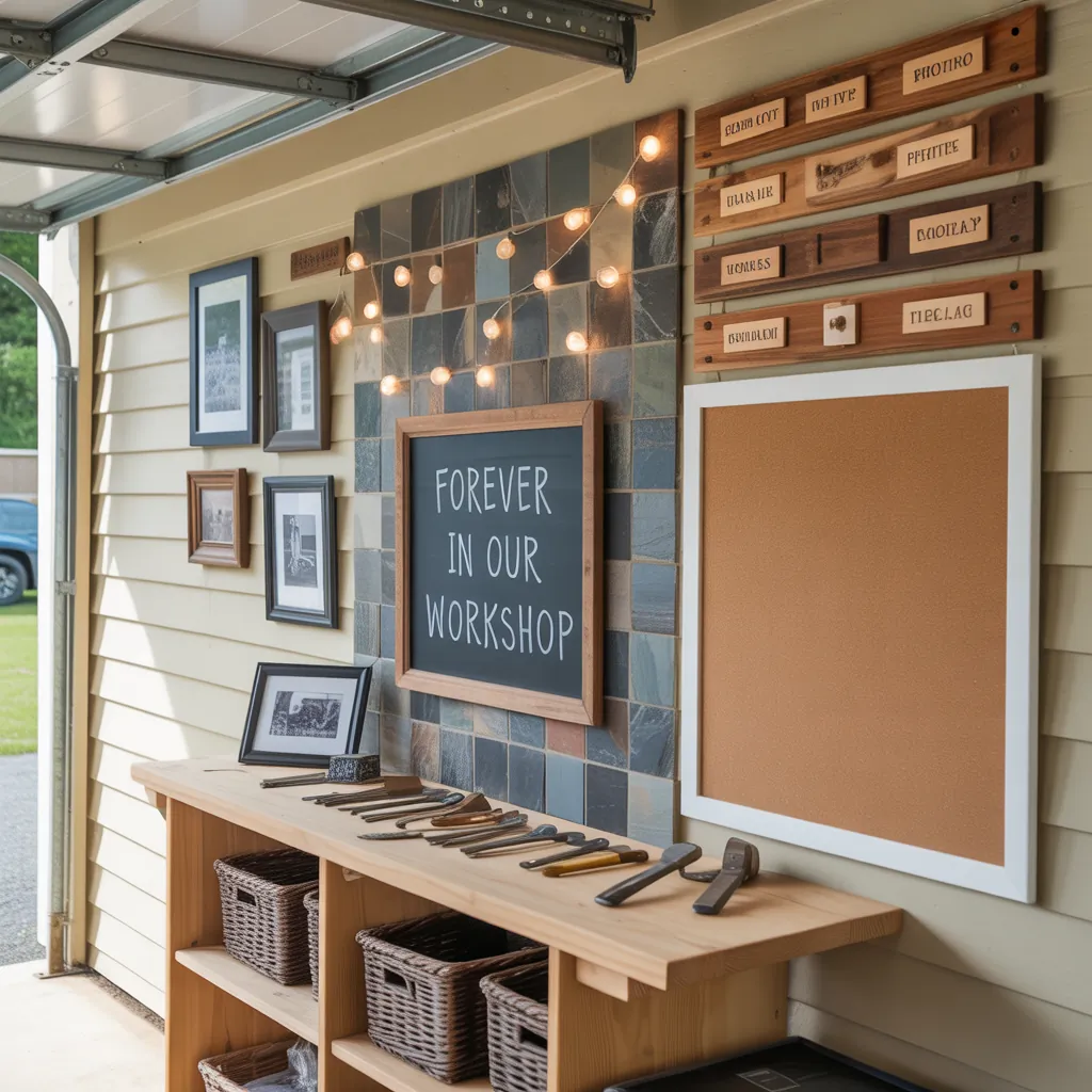 creative memorial wall