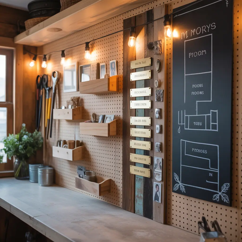 creative memorial wall