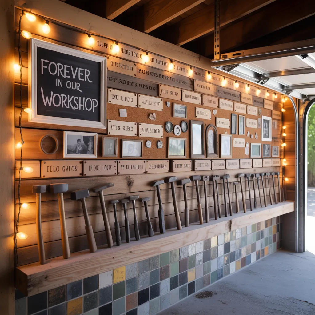 creative memorial wall