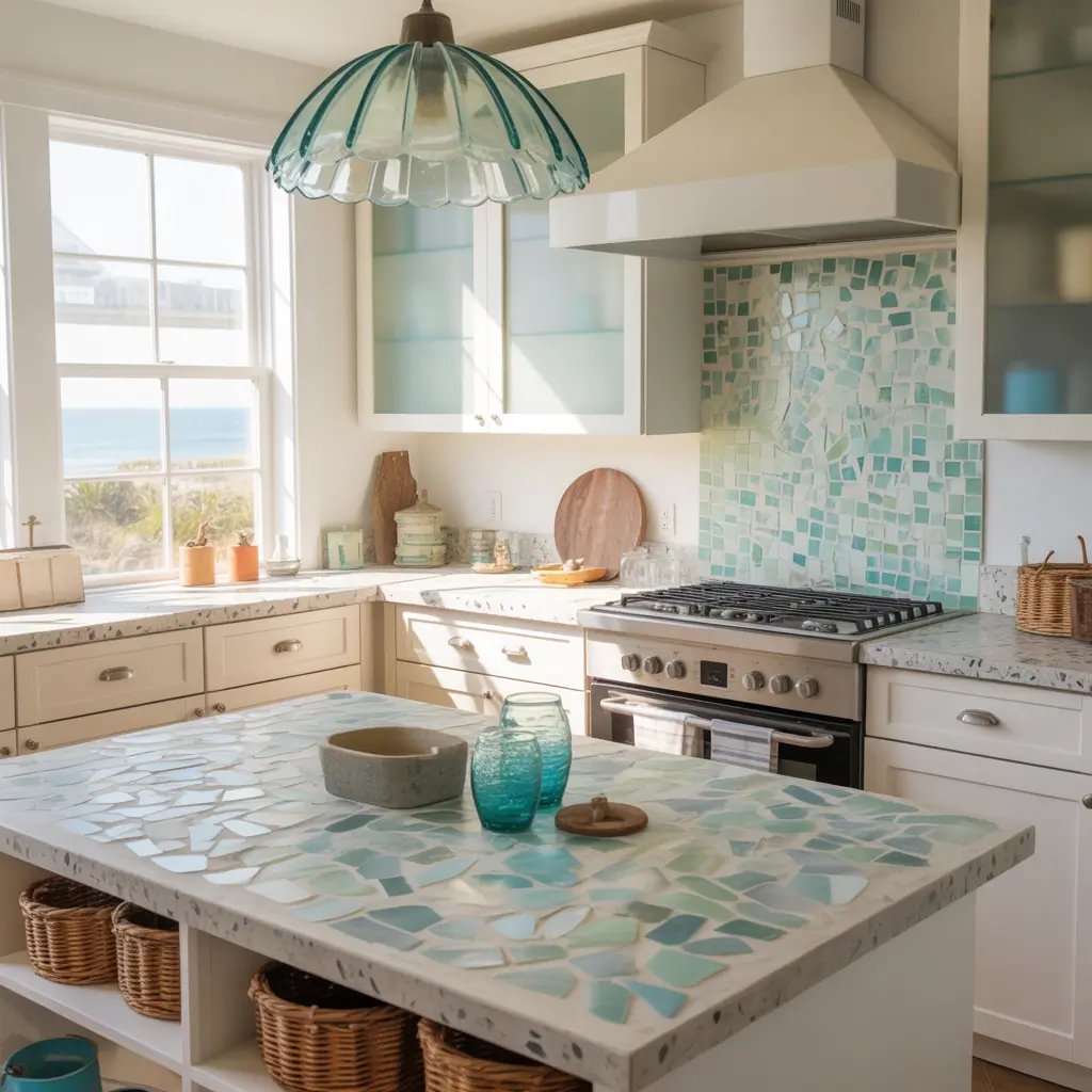 creative sea glass ideas