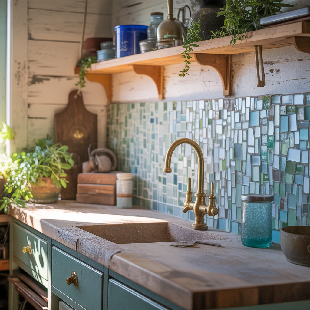 creative sea glass ideas