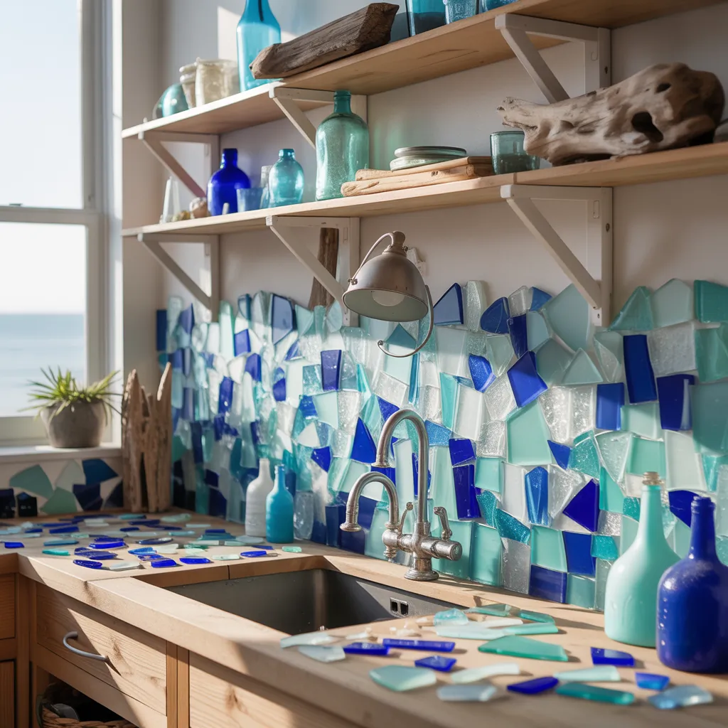 creative sea glass ideas