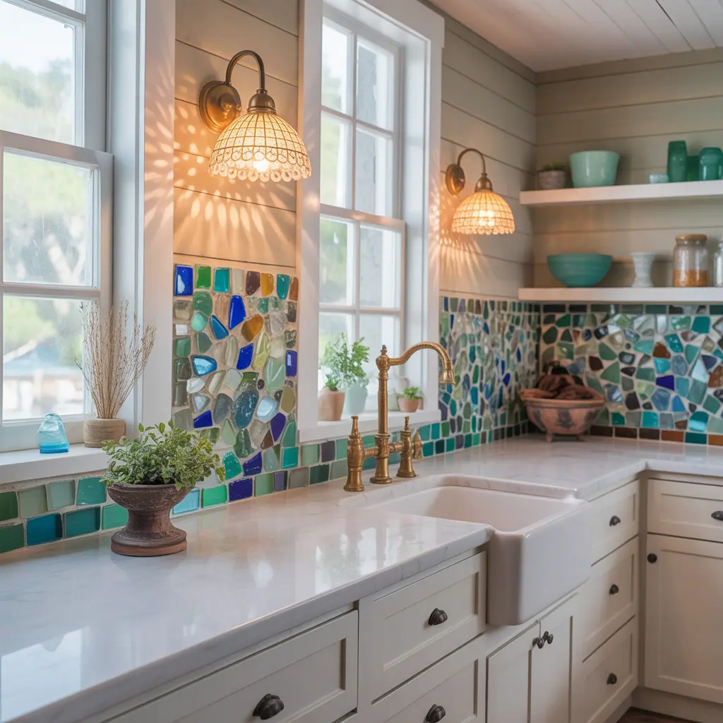 creative sea glass ideas