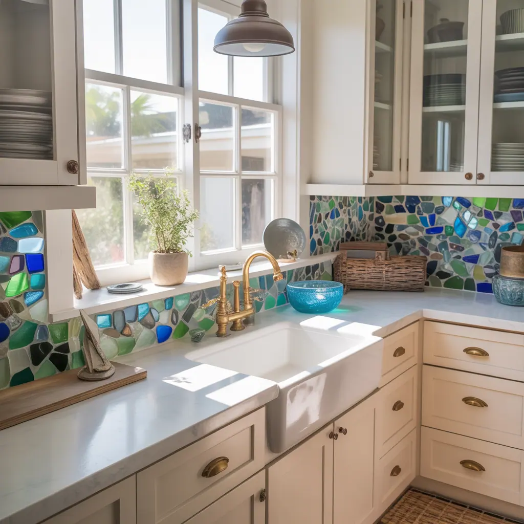 creative sea glass ideas