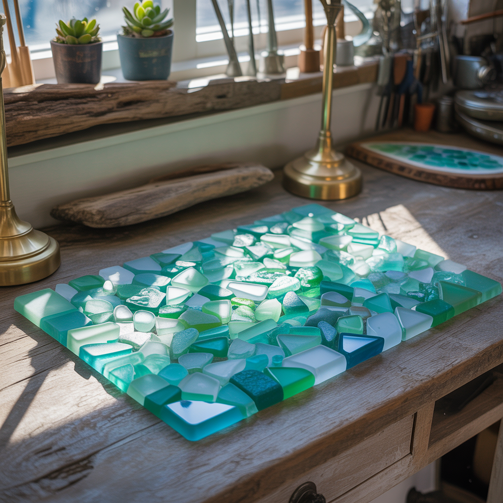 creative sea glass ideas