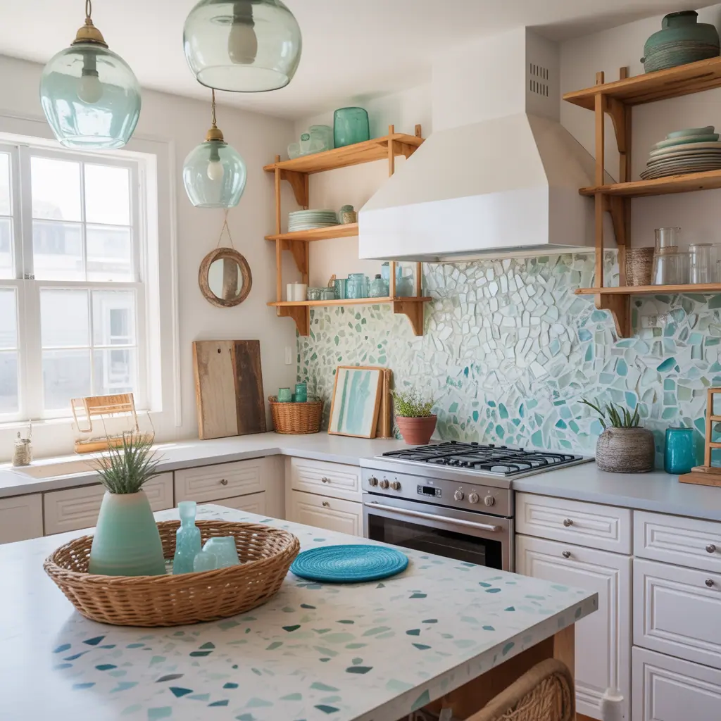 creative sea glass ideas