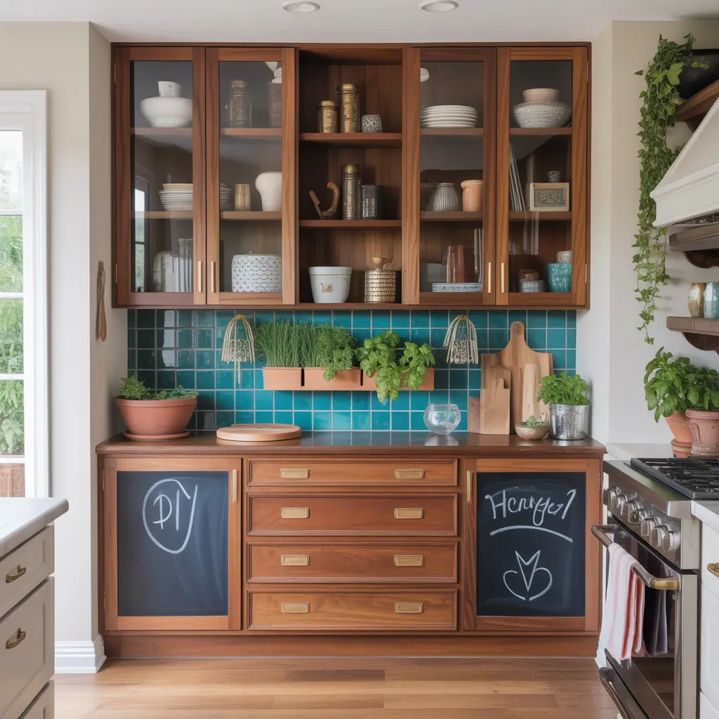 credenza ideas kitchen