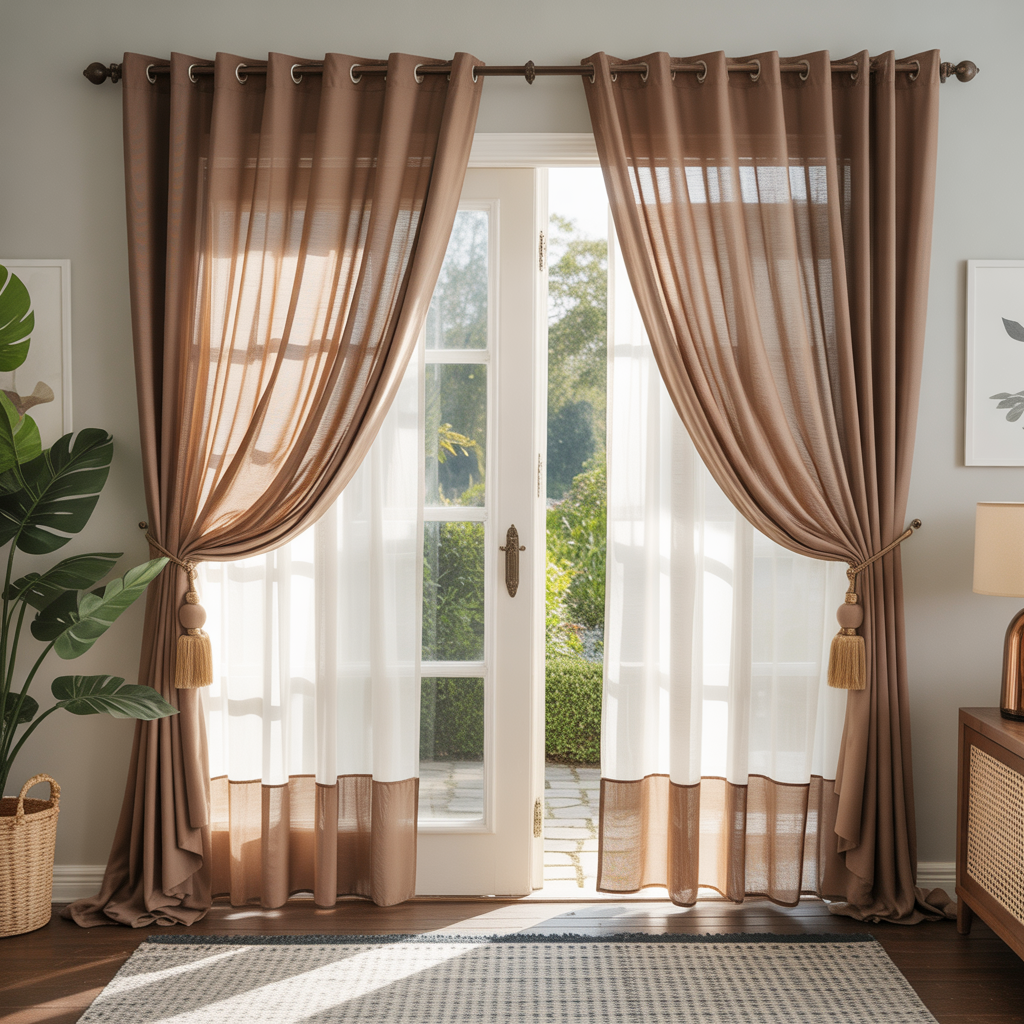 curtain ideas for sliding glass patio doors