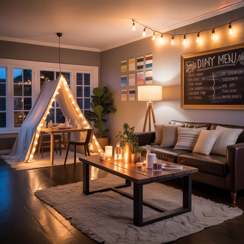 date night ideas at home