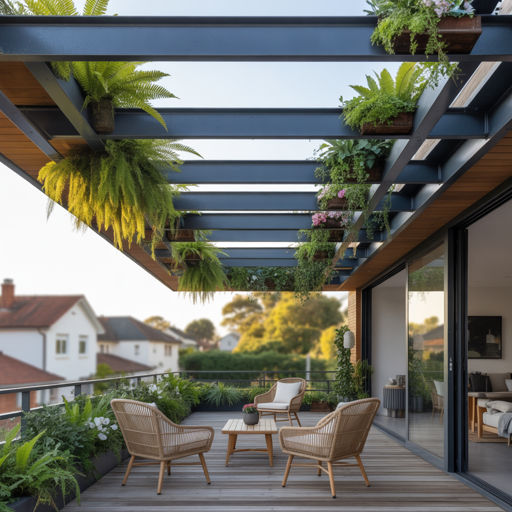 deck roof covering ideas