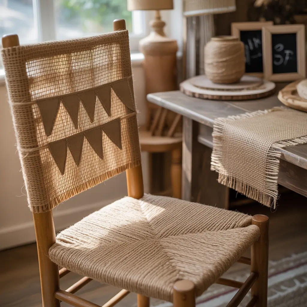 decor ideas burlap