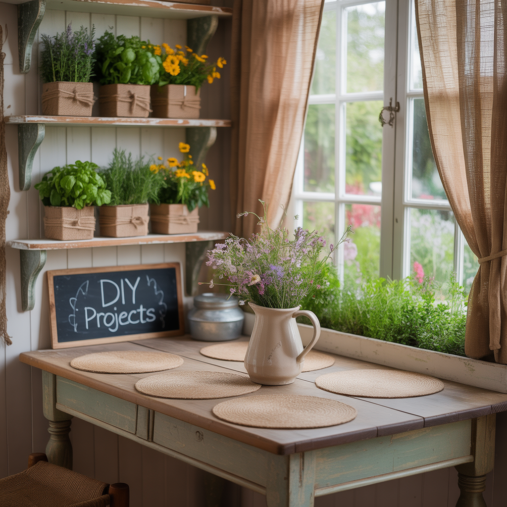 decor ideas burlap
