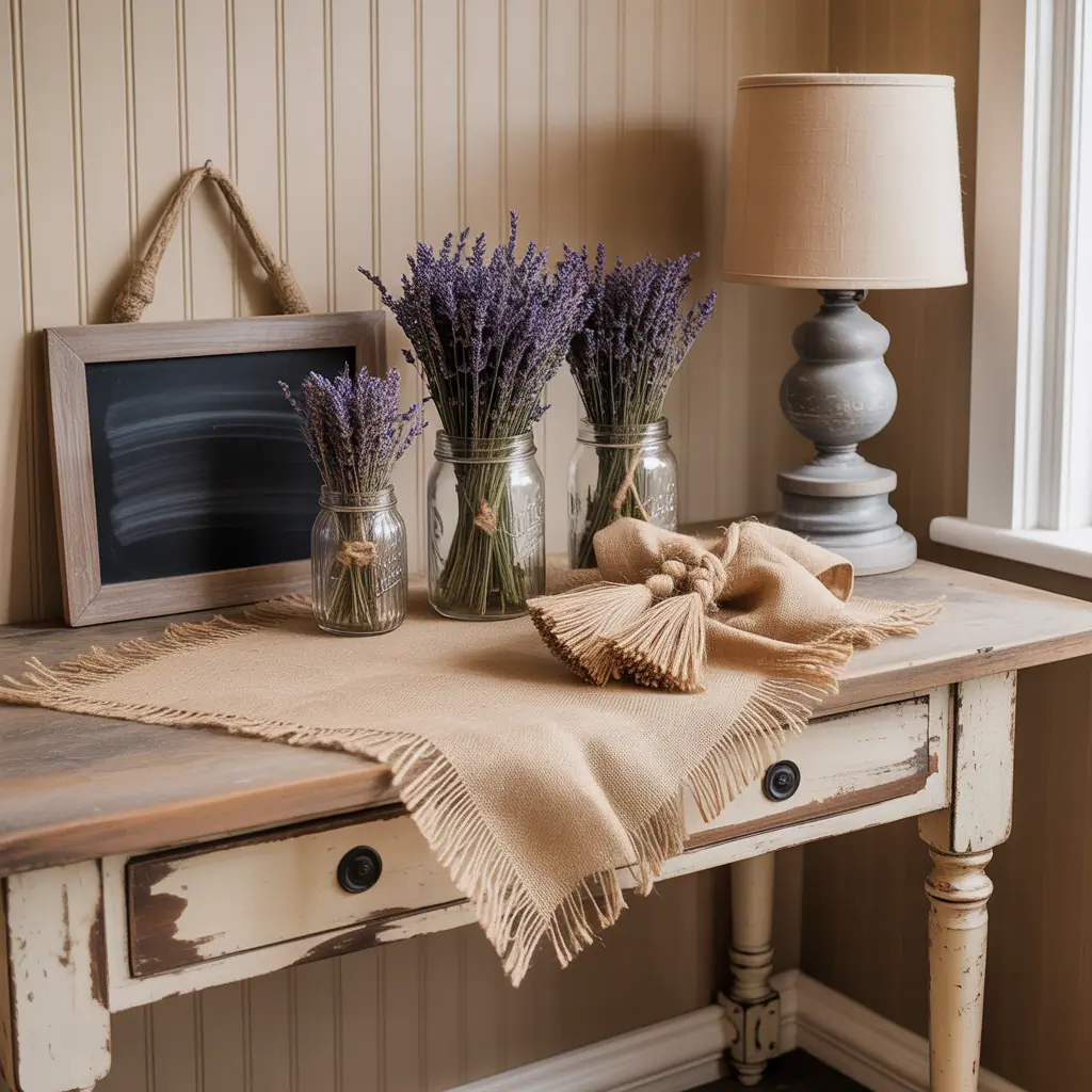 decor ideas burlap