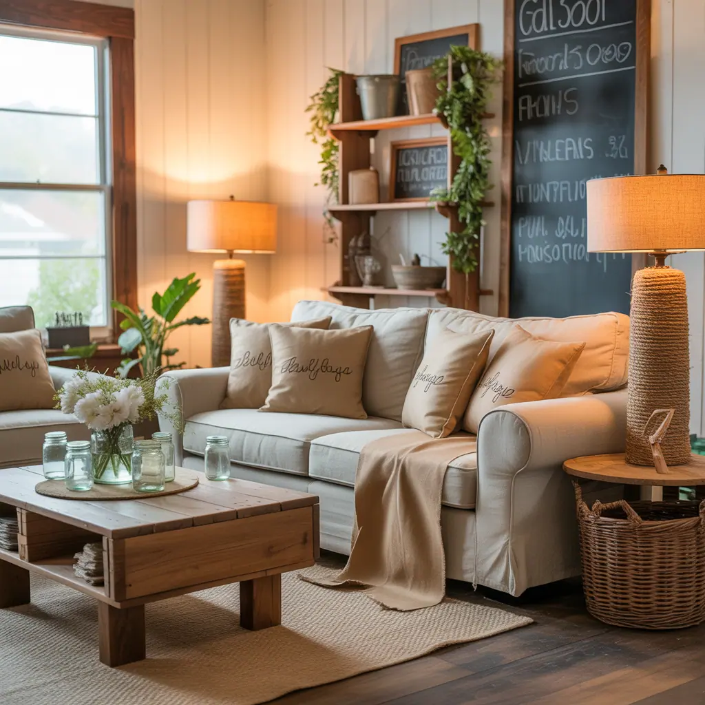 decor ideas burlap