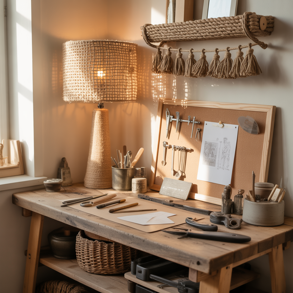 decor ideas burlap