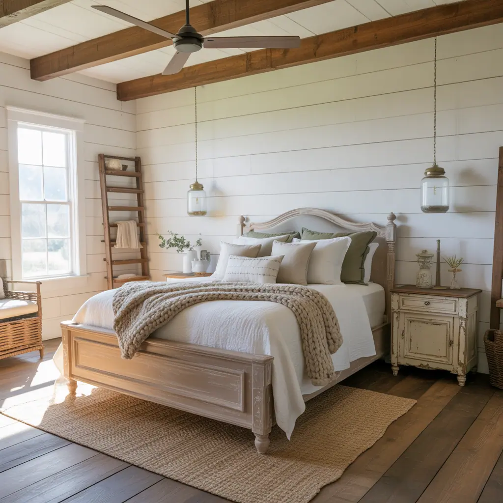 decor ideas farmhouse bedroom