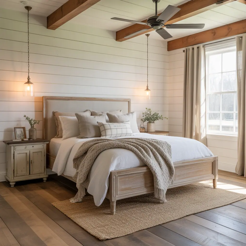 decor ideas farmhouse bedroom