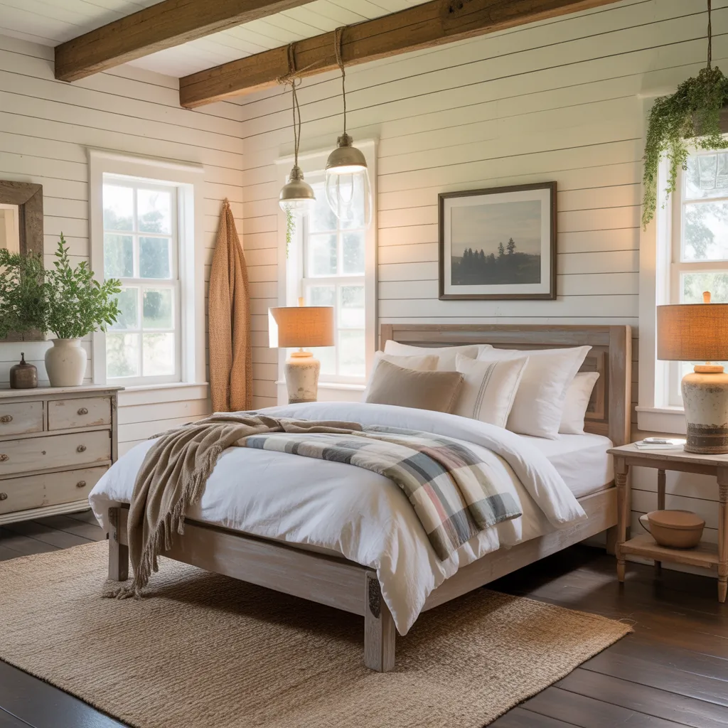 decor ideas farmhouse bedroom
