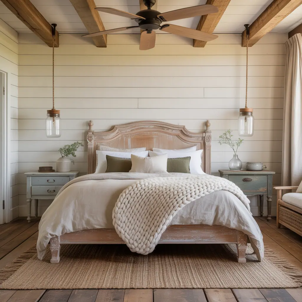 decor ideas farmhouse bedroom
