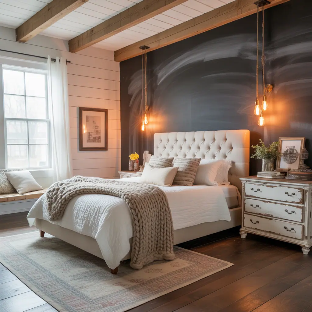 decor ideas farmhouse bedroom