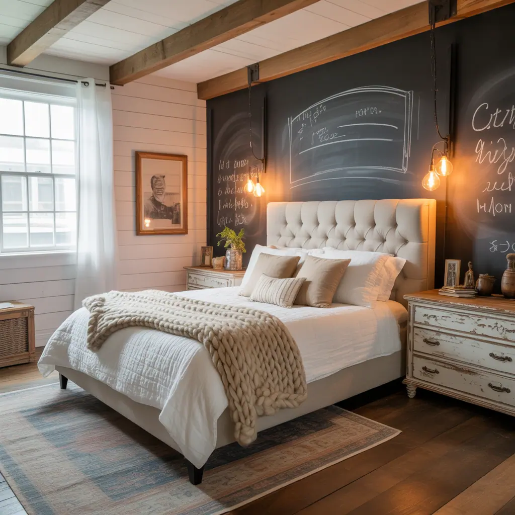 decor ideas farmhouse bedroom