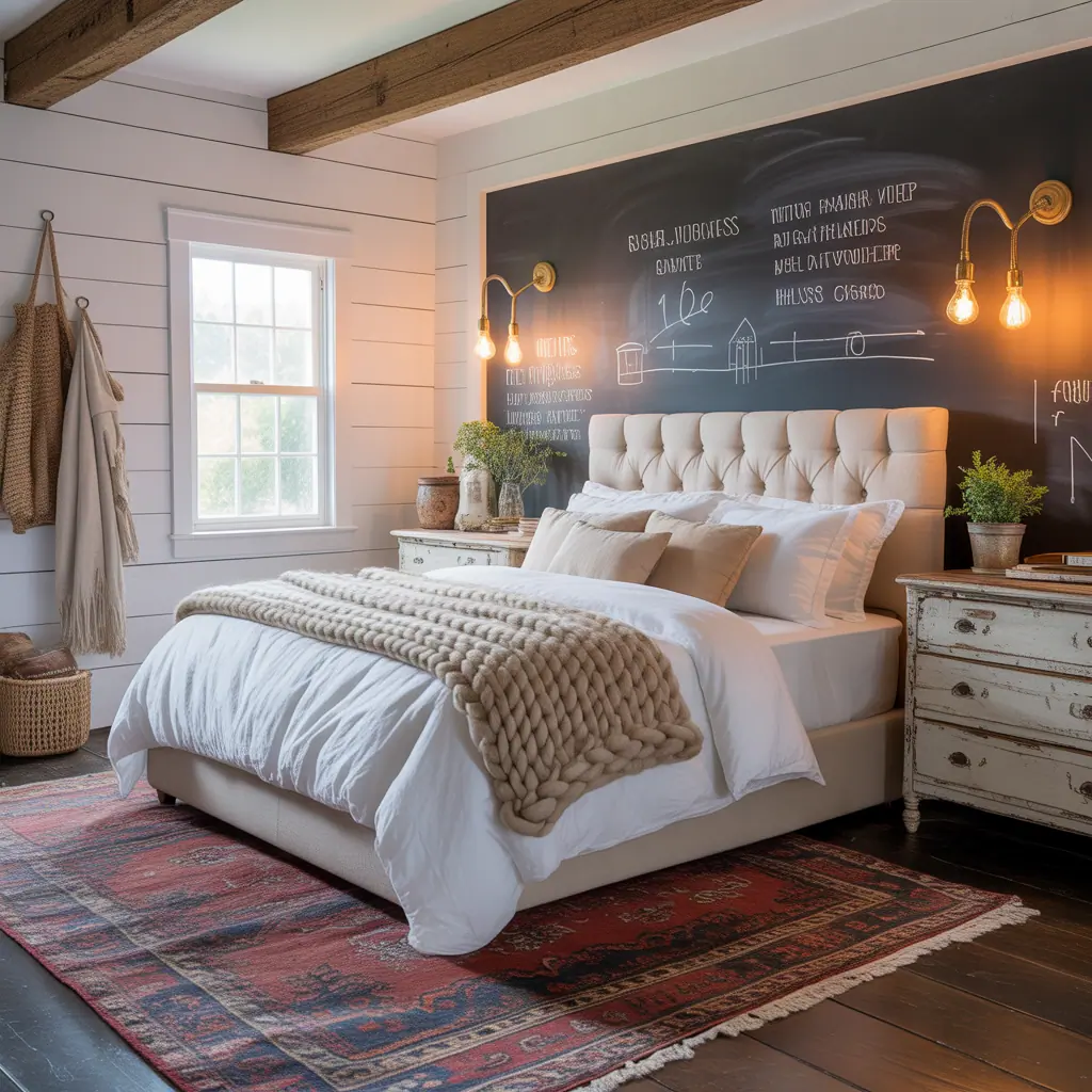 decor ideas farmhouse bedroom