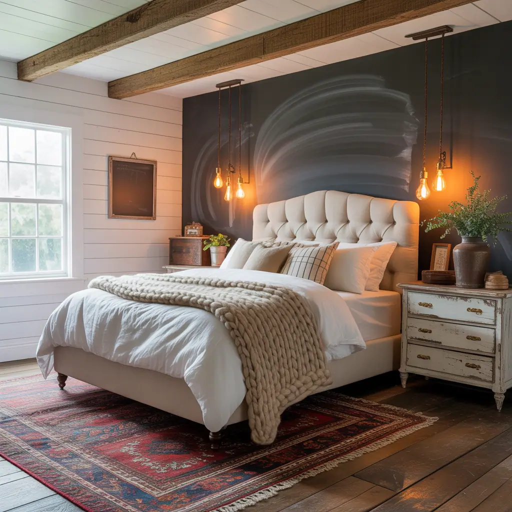decor ideas farmhouse bedroom