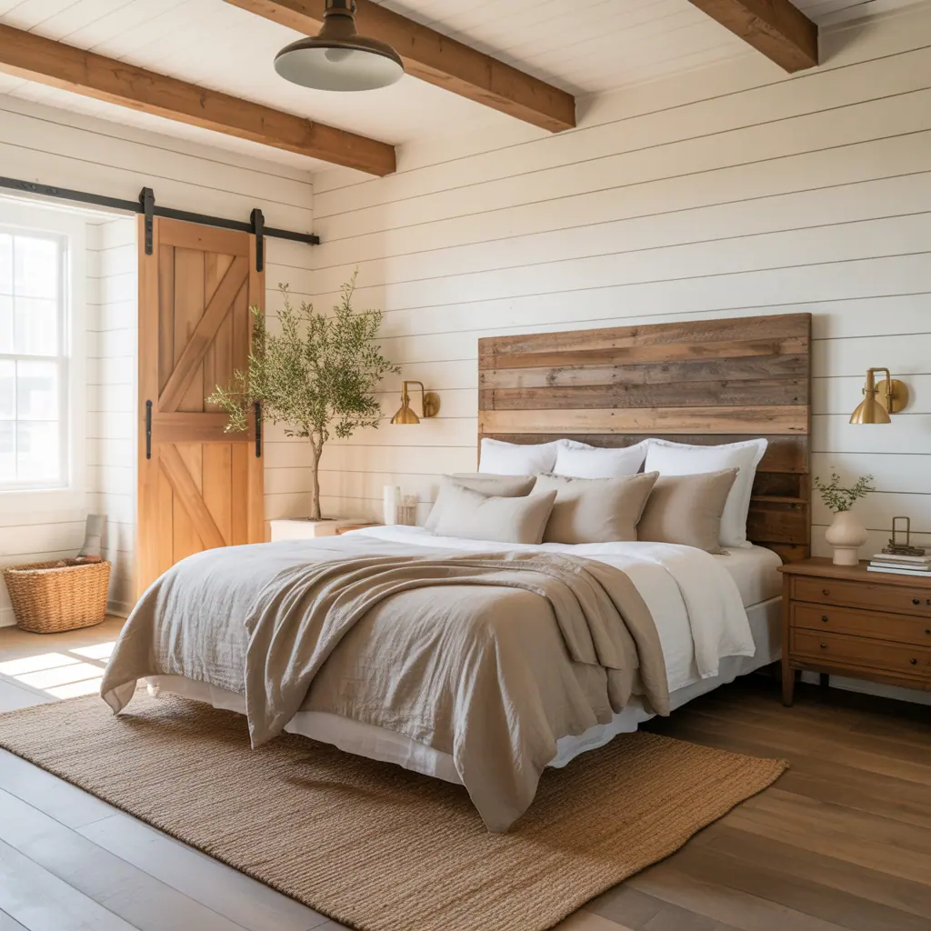 decor ideas farmhouse bedroom
