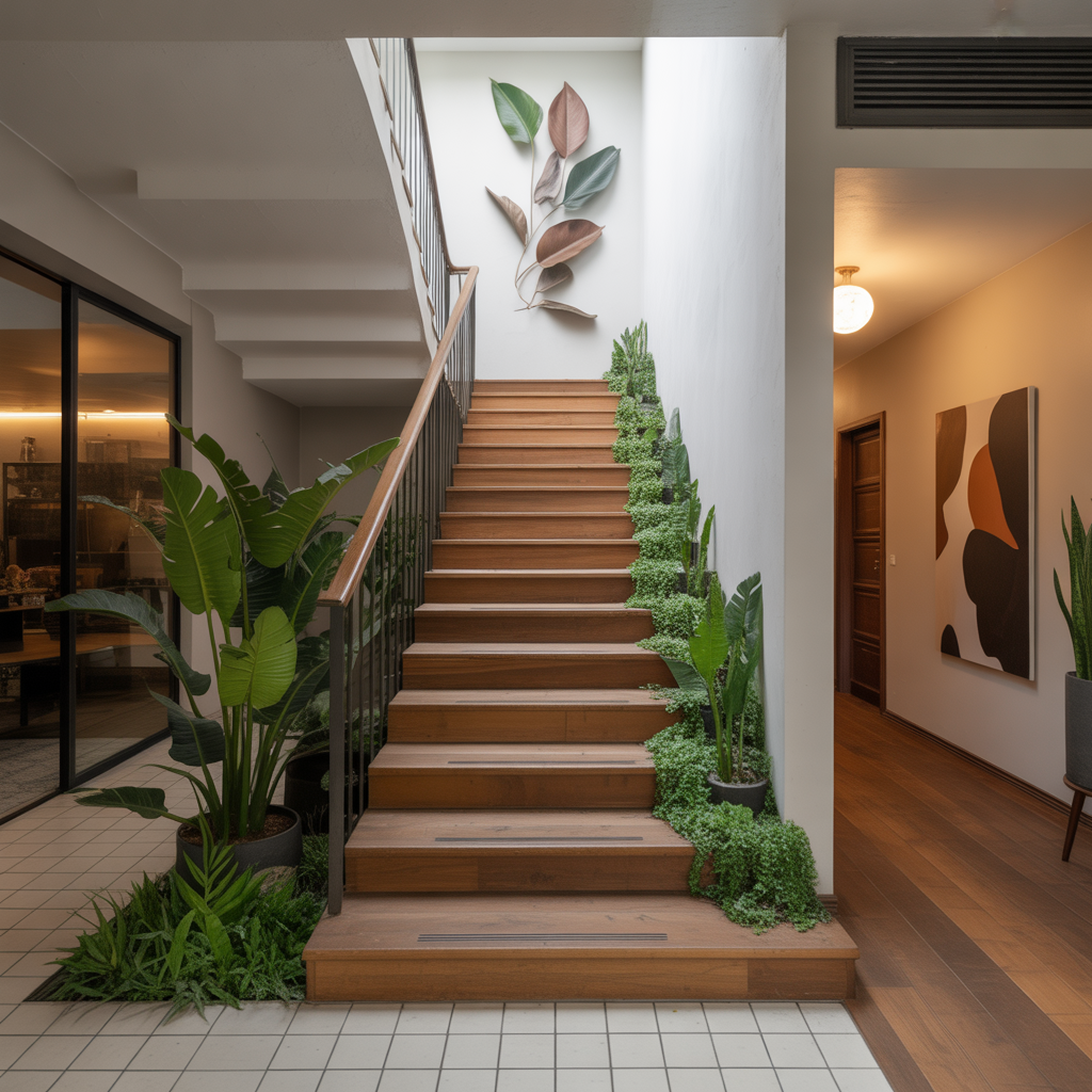 decor ideas for staircase
