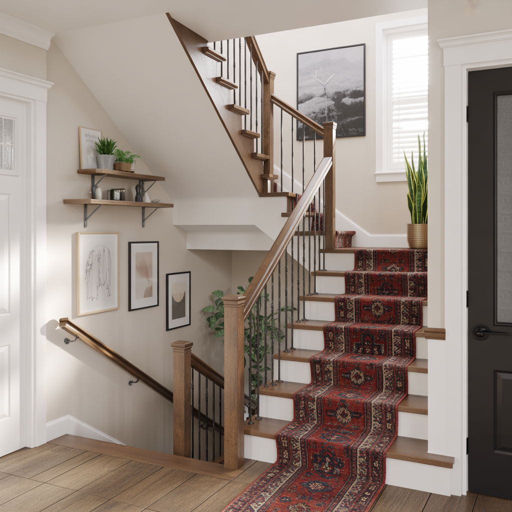 decor ideas for staircase