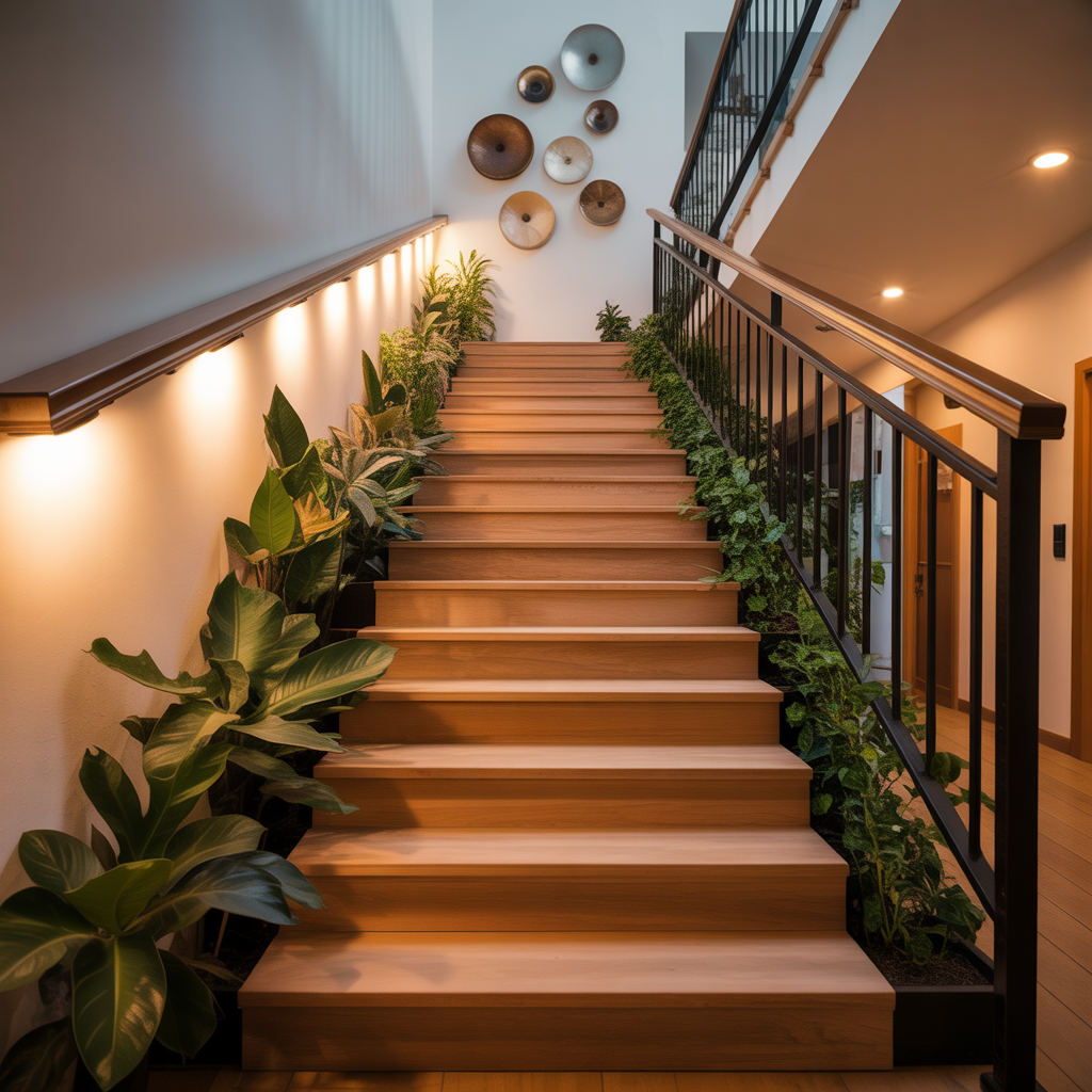 decor ideas for staircase