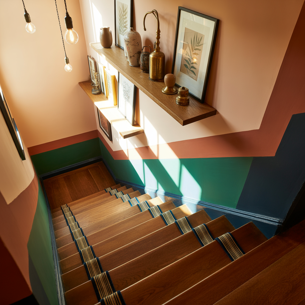 decor ideas for staircase