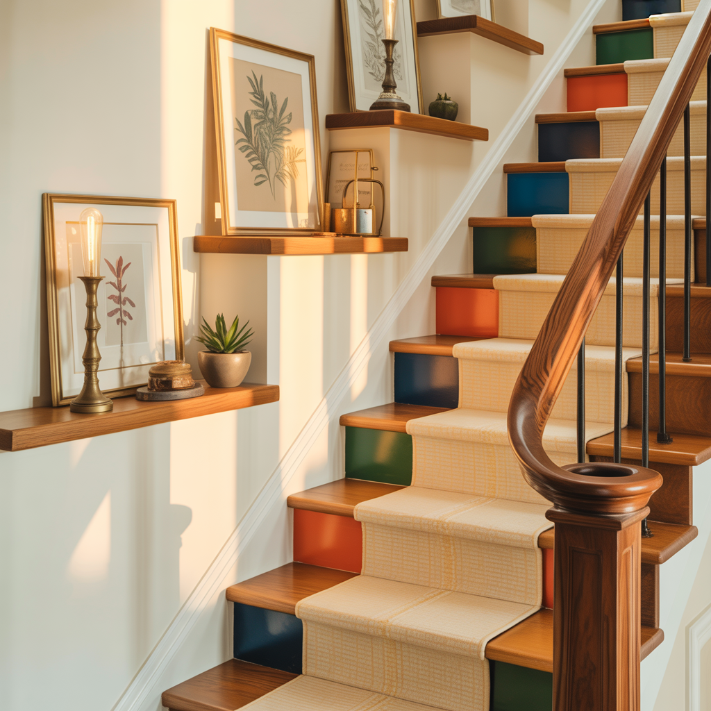decor ideas for staircase