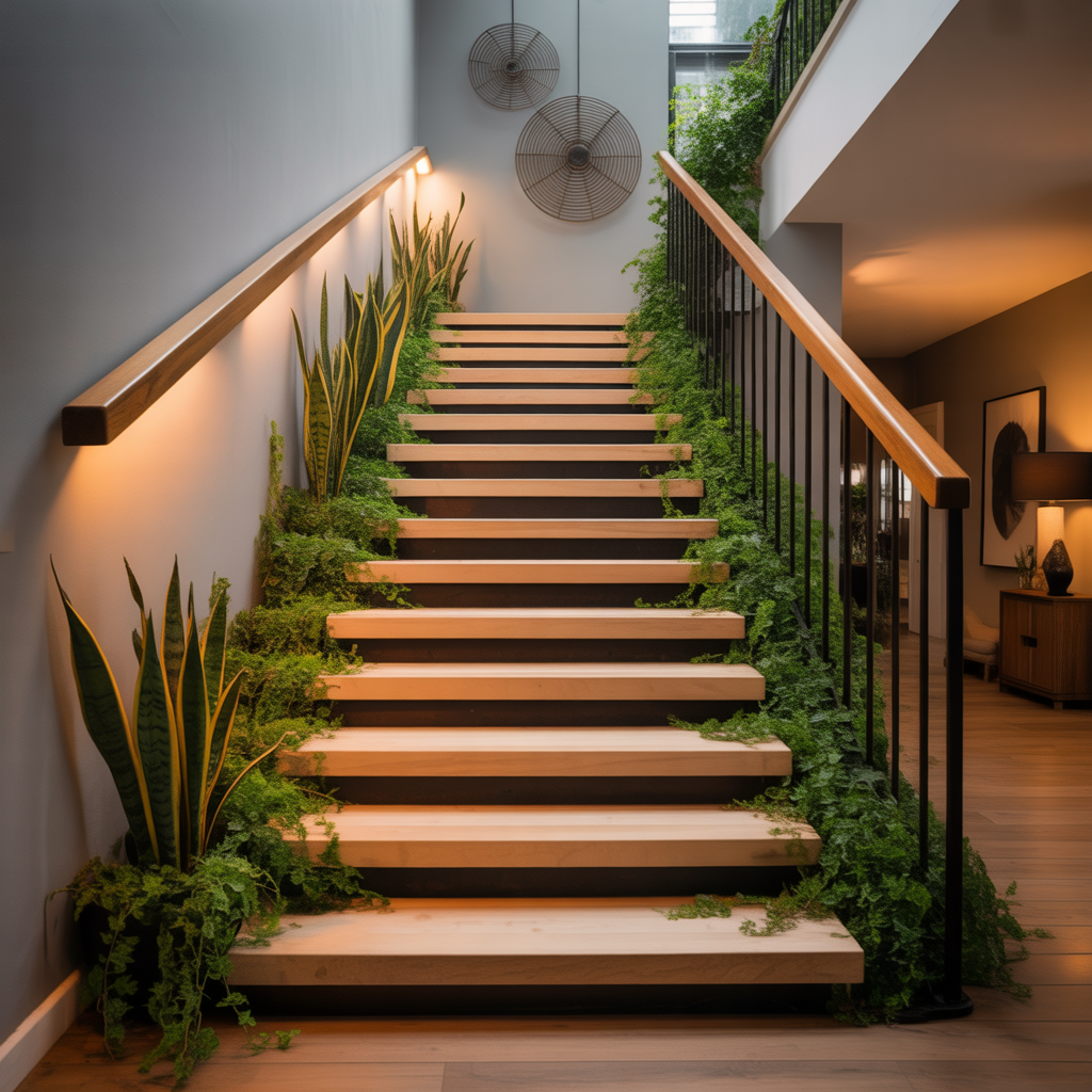 decor ideas for staircase