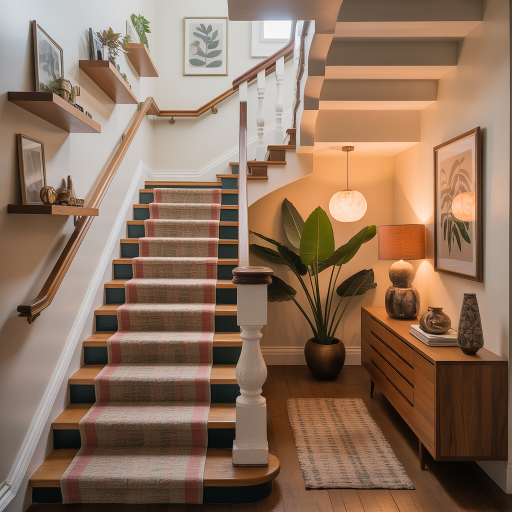 decor ideas for staircase