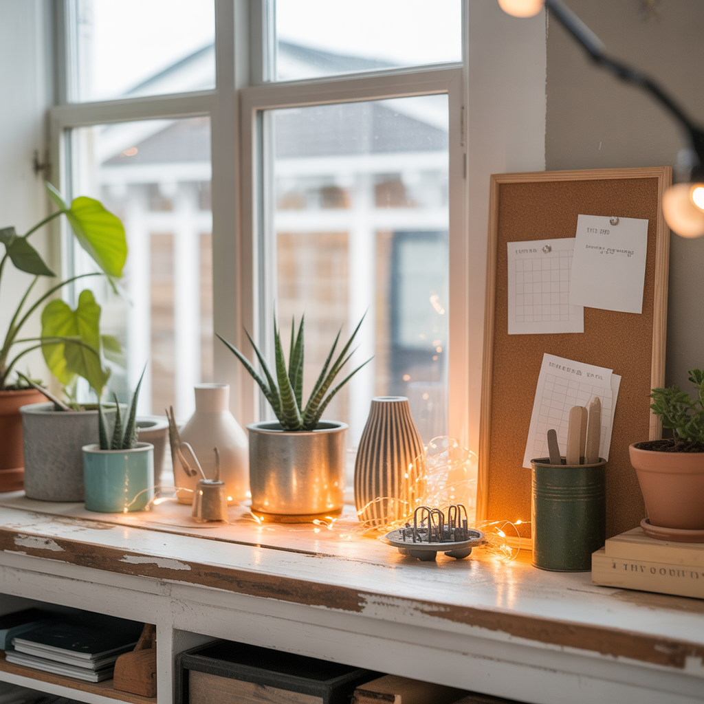 decor ideas for window sill
