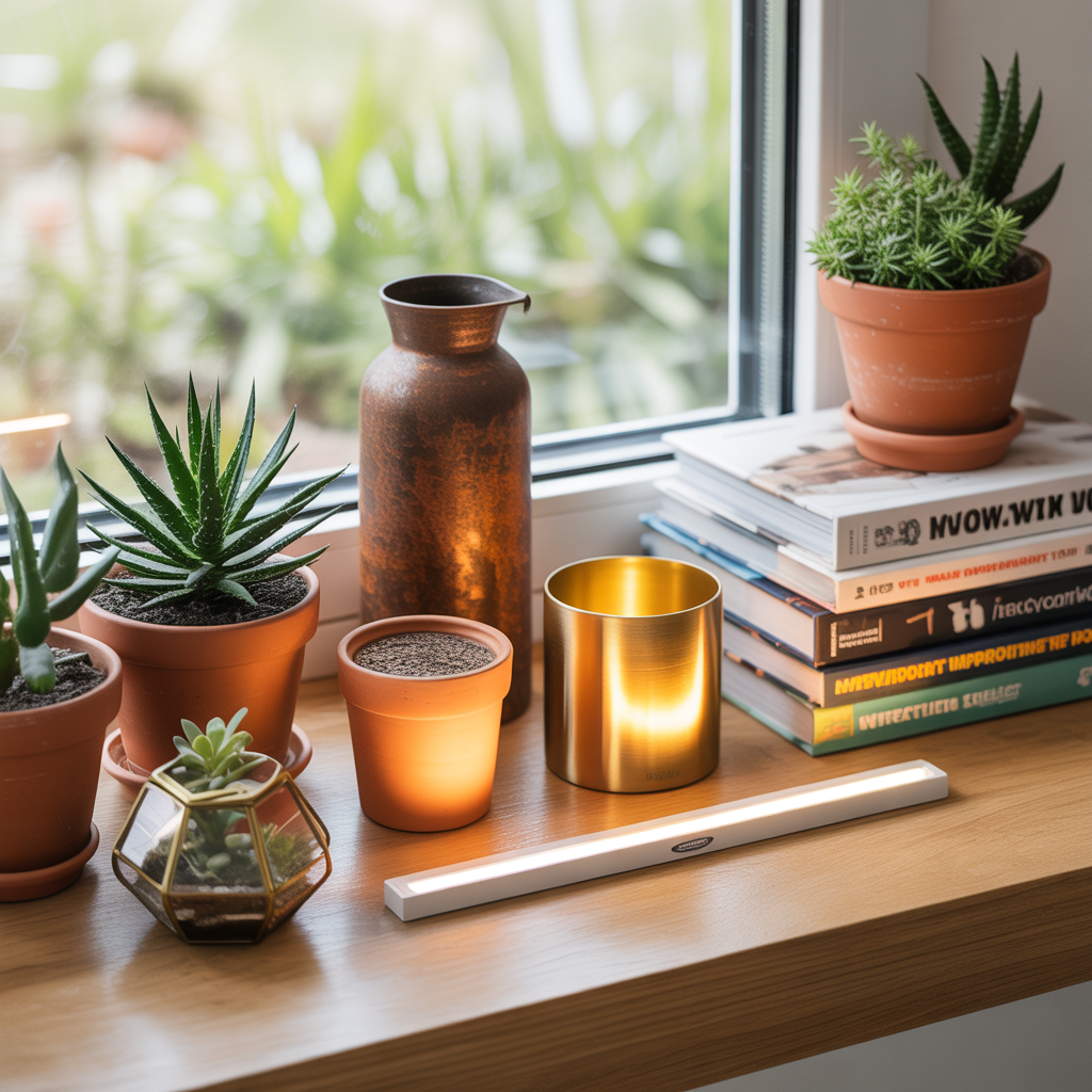 decor ideas for window sill
