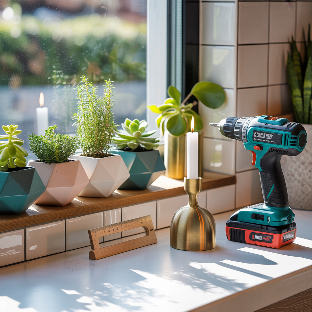 decor ideas for window sill