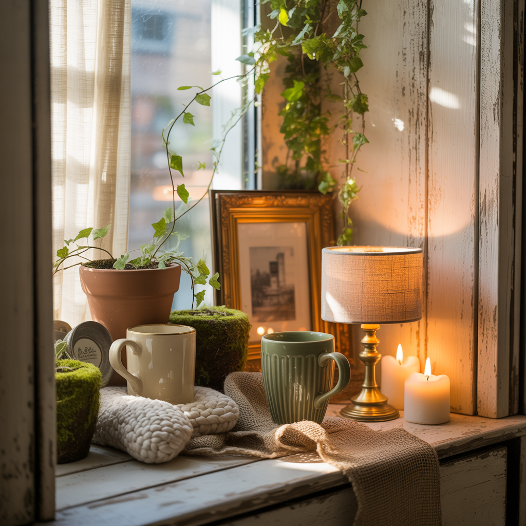 decor ideas for window sill