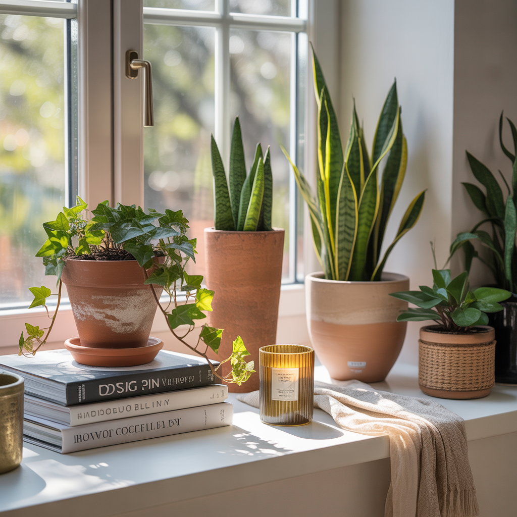 decor ideas for window sill