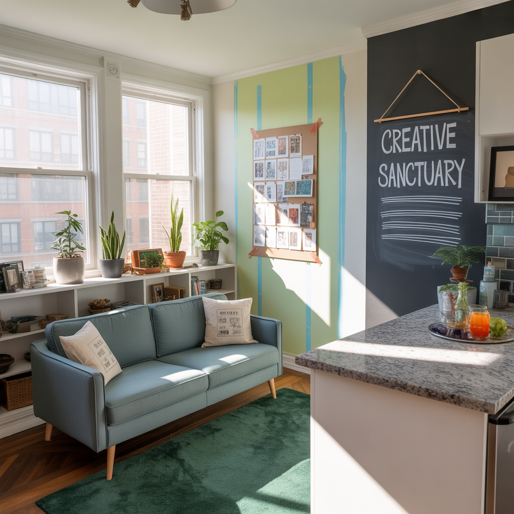 decorating a one bedroom apartment